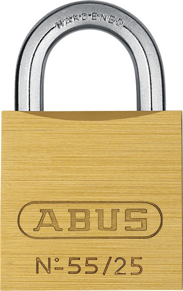 Abus 55/25 Brass Body Padlock, Keyed Alike 5251