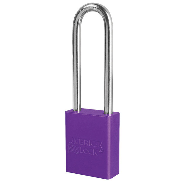 American Lock A1107 Purple Padlock, Keyed Alike 34737