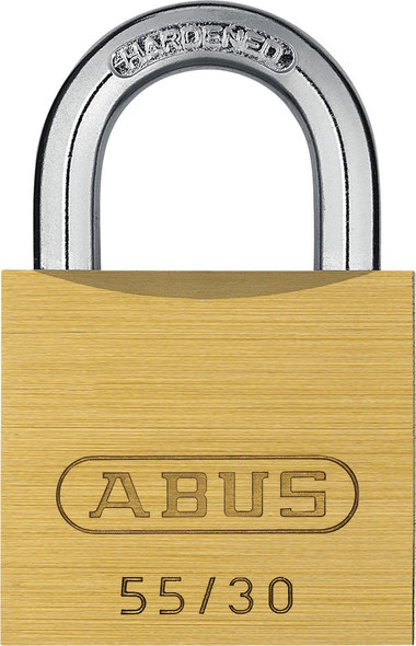 ABUS 55/30 brass body padlock