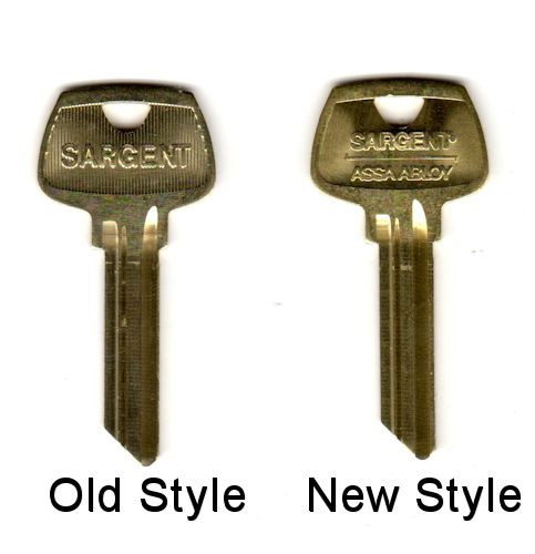 Sargent 6275RK Key Blank, OEM RK 6-pin