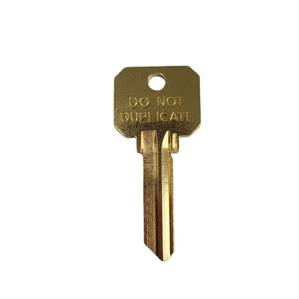 JMA SLG-3C Key Blank, SC1 DND Brass