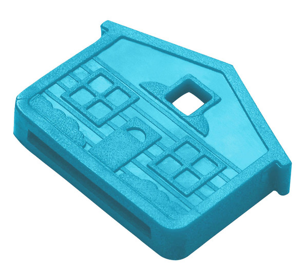 Lucky Line 16230 Light Blue House Shaped Key Cap