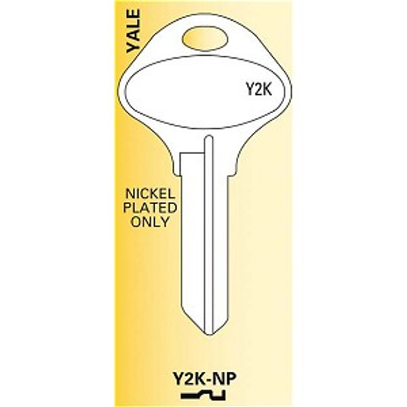 Key blank, Yale Key blank, Yale