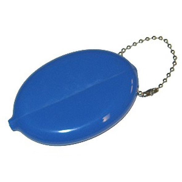 Plastic Squeeze Coin Holder 9413 Blue