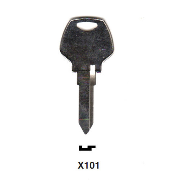 Ilco X101 Key Blank
