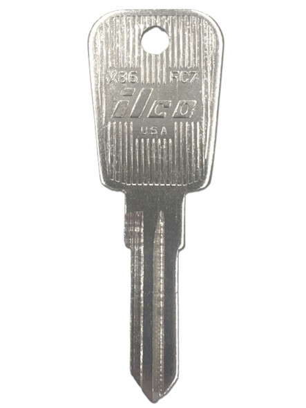 Ilco FC7 Key Blank Image Side 1