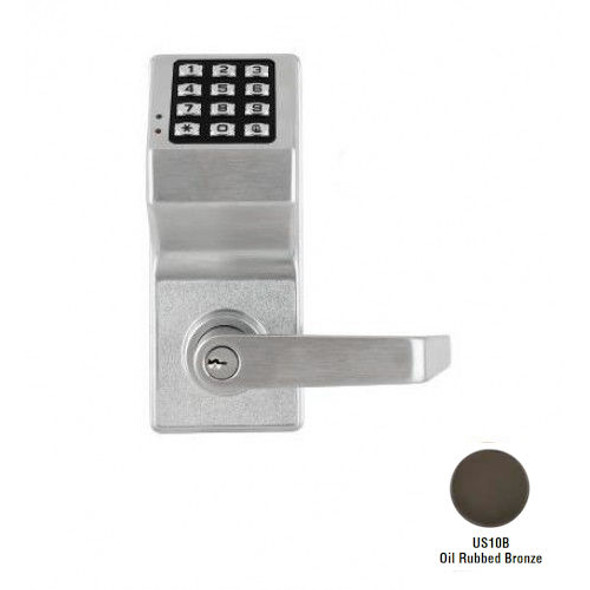 Alarm Lock DL2700IC 10B Trilogy Electronic Pushbutton Lock, Dark Bronze