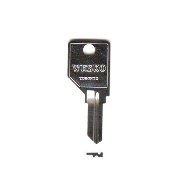 Lateral File Lock, HON E-Series, Key Code 109E