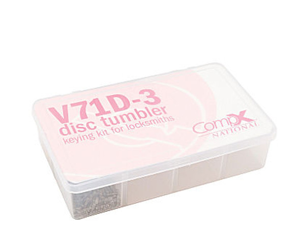 Compx National V71D-3 Keying Kit Closed