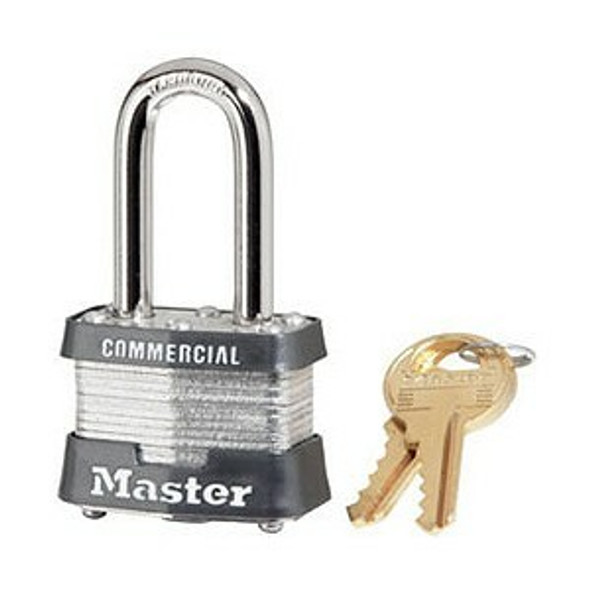 Master Lock 3 Padlock, Keyed Alike (6Pack)