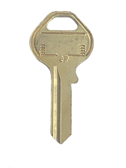 Master Lock K27 Key Blank Image Side 2