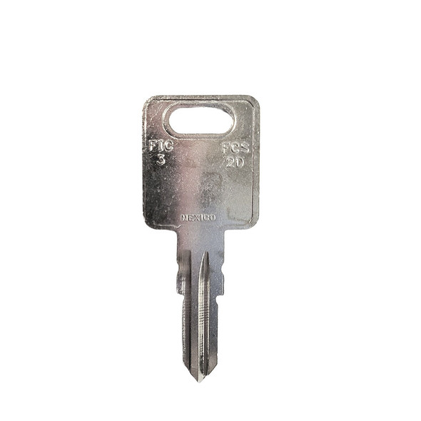 Ilco 1681 Key blank, FIC3