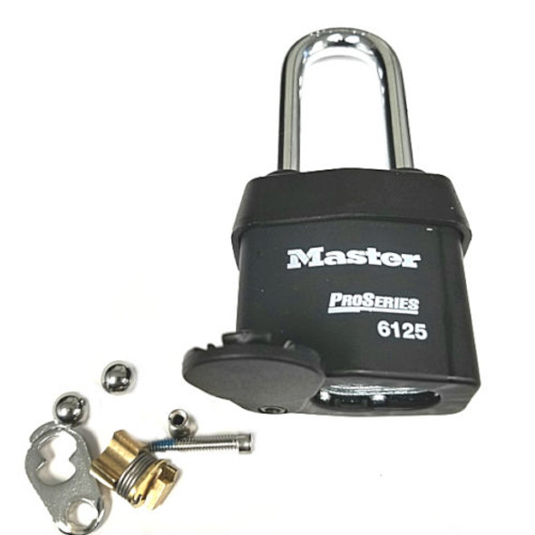 Master Lock 6125WO LJ Padlock Sub-Assembly image
