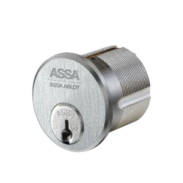 Mortise Cylinder, ASSA R2851-1-118-626-SUB-0A7 Sub Assembled no Keys
