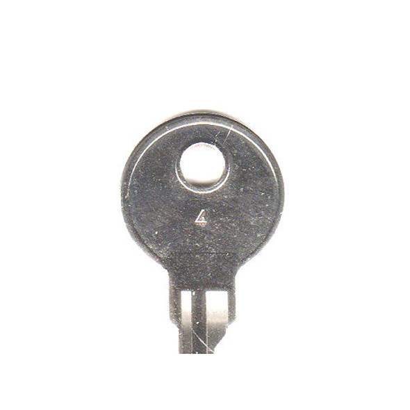 Cut Key, #4/04E for SRS/Hon 2185