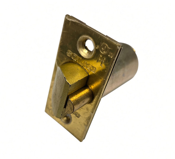 Schlage 14-019 605 Deadlatch 2-3/4 Brass Finish Face