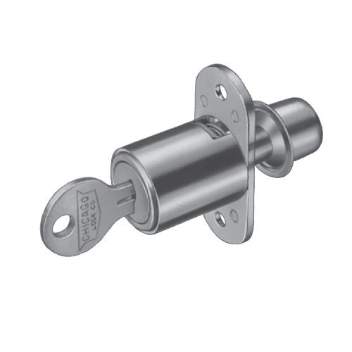 Compx Chicago 1770 KA 1289 Sliding Door Lock, Keyed Alike 1289