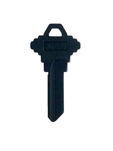 JMA SLG-3AL.BLK Key Blank, Aluminum Black SC1 JMA SLG-3AL.BLK Key Blank, Aluminum Black SC1
