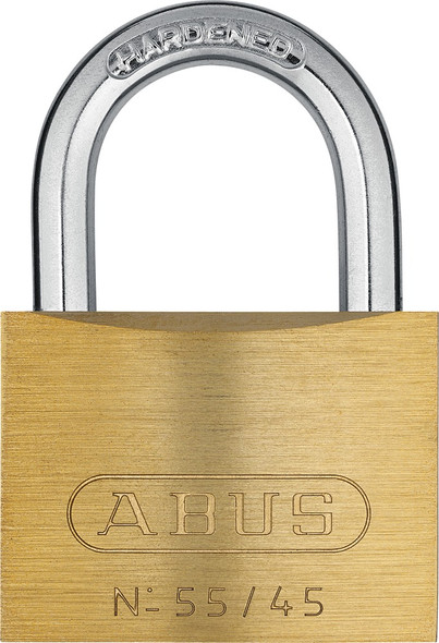 ABUS 55/45 B Ka 1.75-Inch All Weather Solid Brass with Hardened Steel Shackle Keyed Alike Padlock