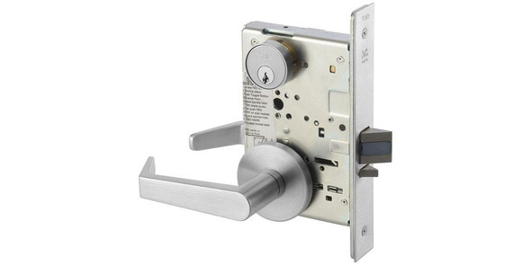 Yale 8808 AUR 626 Mortise Lock, Classroom Function