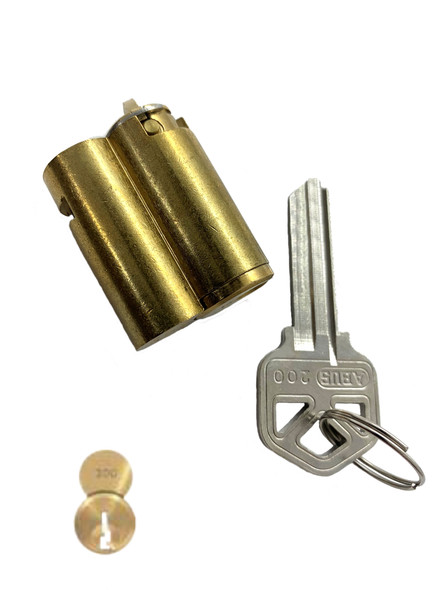 ABUS 8302-200 Cylinder for 83/45 Kwikset Keyway (Zero Bitted)