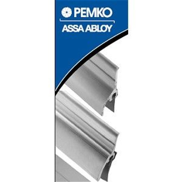 Pemko 346C Rain Drip aluminum finish example