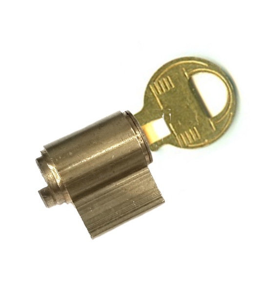 Master Lock 295W1 Cylinder, for Padlock 1K Keyway, Factory Keyed