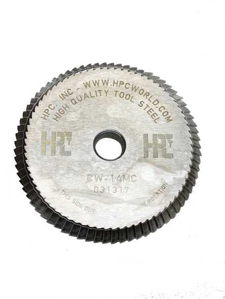 HPC CW-14MC Key Cutting Wheel for HPC 1200 Machine