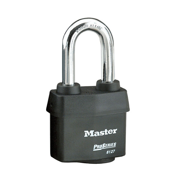 Master Lock 6127LH Pro Series Padlock, Factory Keyed