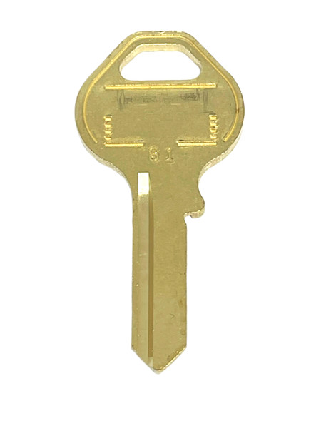 Master Lock 295W81 (81) Cylinder, for Padlock, Factory Keyed