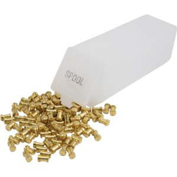 Spool Top Pins, .187 Brass 100 Pack