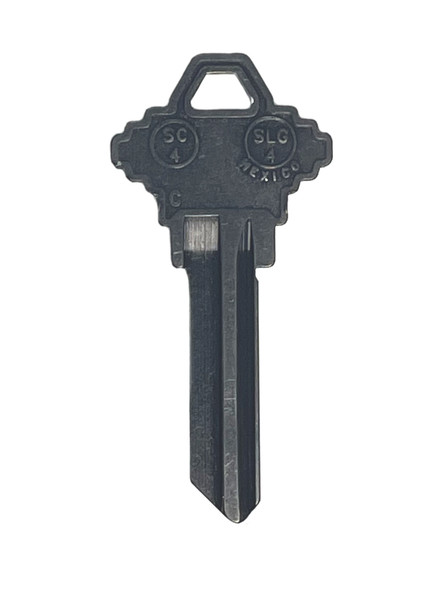 JMA SLG-4AR Key Blank Aluminum Red, SC4