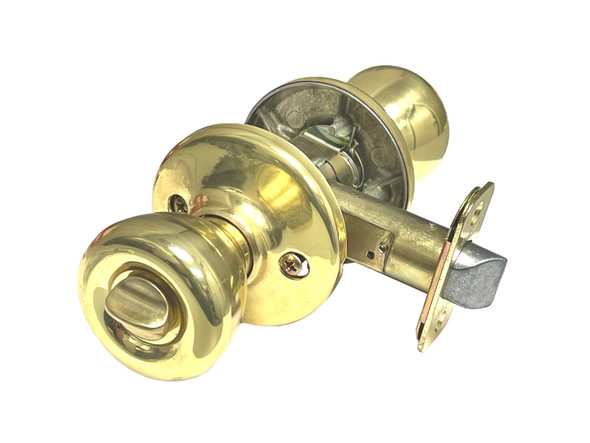 Kwikset 400T US3 Entry Lock Tylo Brass Finish