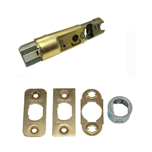 Kwikset 83714-001 Brass Finish Spring Latch Kit
