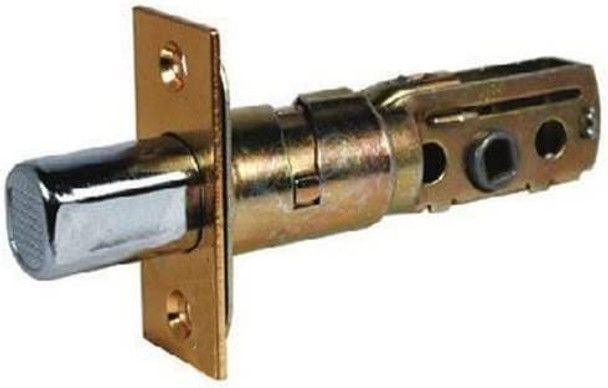 Kwikset 83370 US3 Brass Face Adjustable Bolt