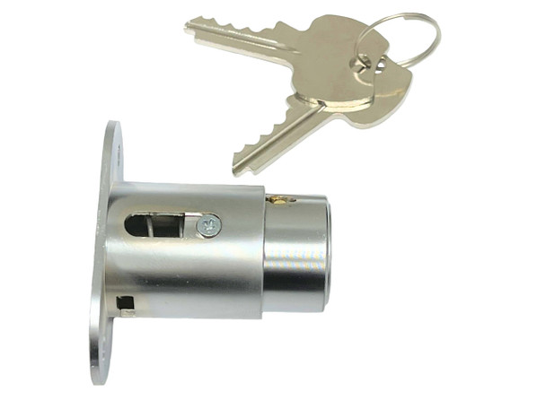 Olympus 300SD 26D Plunger Lock shown with 2 keys