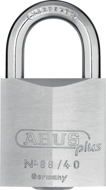 Abus 88/40KA 1216654 Padlock 7-Disc Plus Cylinder, Keyed Alike 1216654