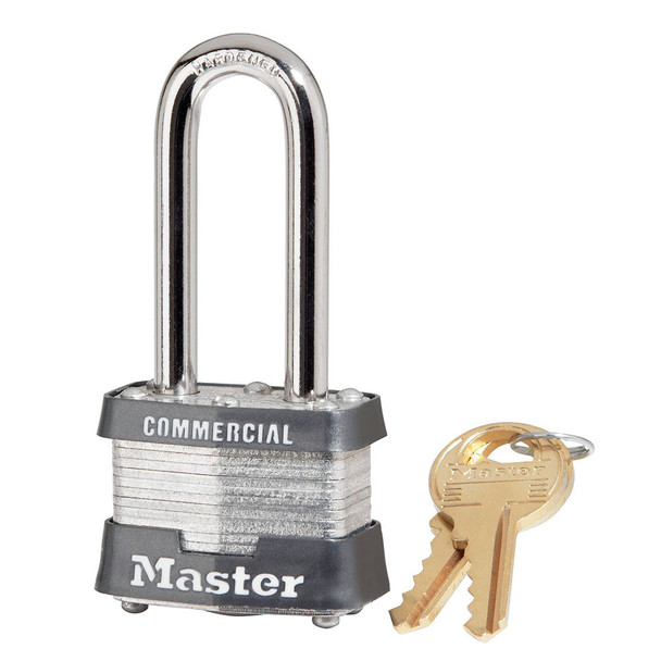 Master Lock Size 3LH padlock with 2 keys