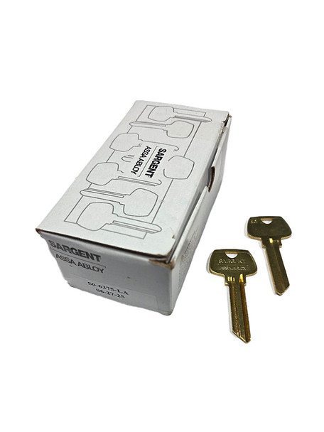Sargent 6275LA Key Blank Box Pack Image