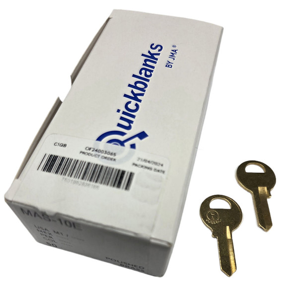 JMA MAS-10E Key Blank Box Image