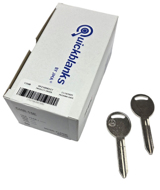 JMA CHR-15E Key Blank Box Image