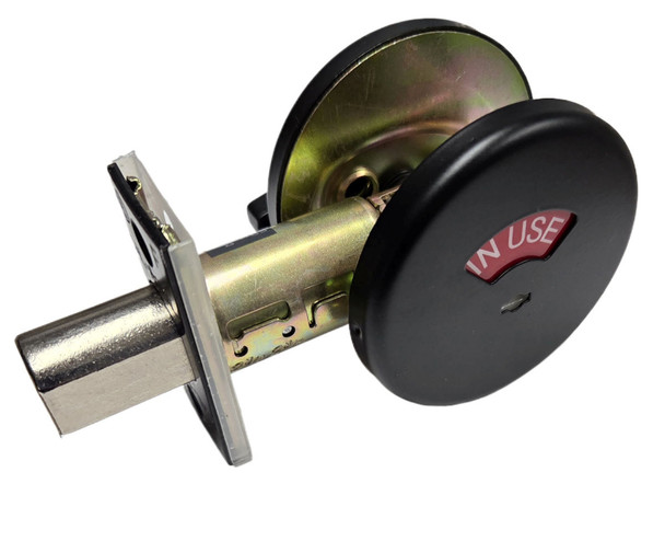 Cal-Royal IND90 US1 Indicator Deadbolt Flat Black FInish