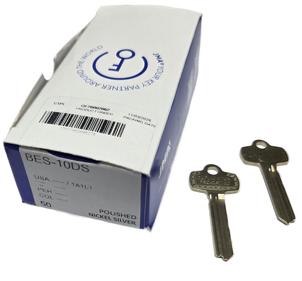 JMA BES-10DS Key Blank Box Image