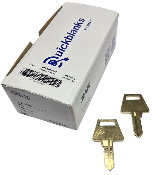 JMA AME-1E Key Blank Box Image