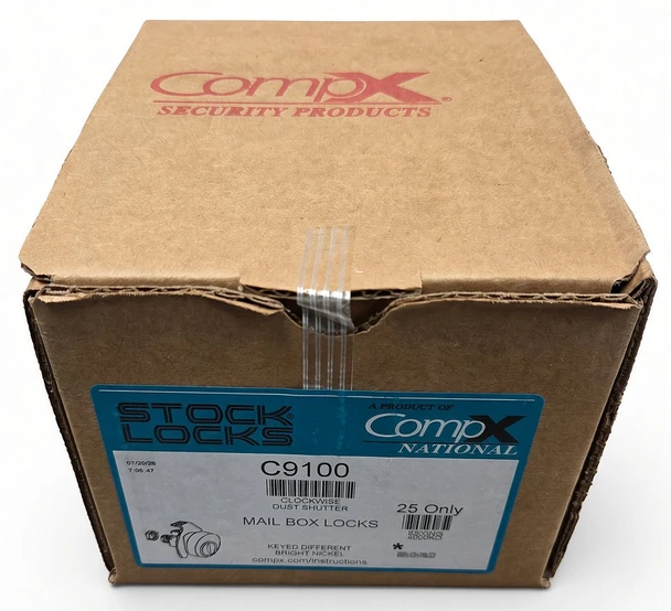 Compx National C9100 Mailbox Lock (25-Pack)