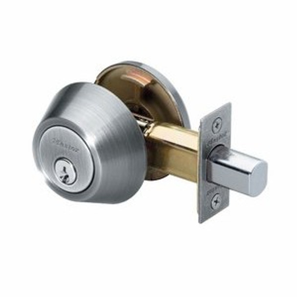 Master Lock DSON0615 Deadbolt, S/C Satin Nickel Nightwatch, Keyed Different