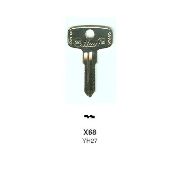 Ilco YH27 Key Blank for Yamaha X68
