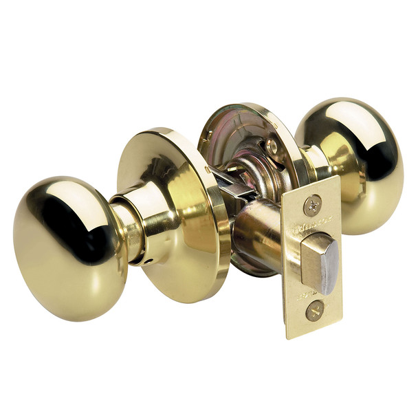 Master Lock BCO0403 Passage Lock, Bright Brass Biscuit