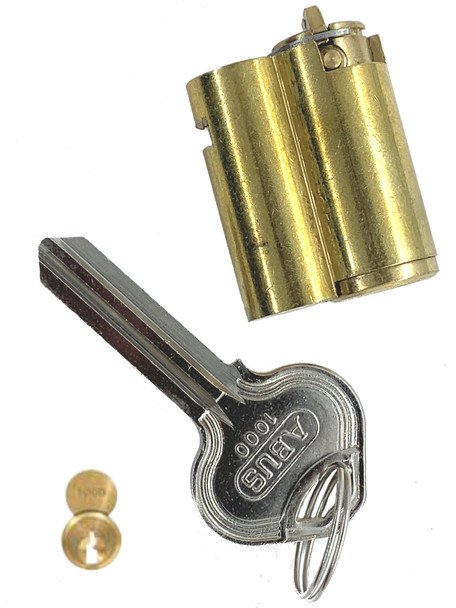 Abus 8302-1000 Cylinder for 83/45 Russwin D1-D4 (Zero Bitted)