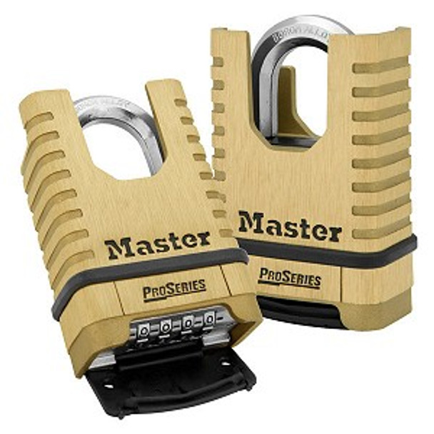 Master Lock 1177 Padlock, Brass Body Combination